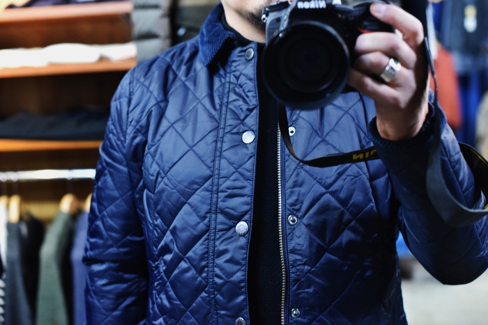 新入荷・Barbour ・・・ CANTERBURY QUILT JACKET!★!_d0152280_20512976.jpg