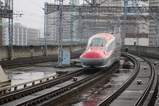 藤田八束の鉄道写真@東北新幹線を走るこまちとはやて、新幹線仙台駅には希望と夢のドラマがある_d0181492_20540904.jpg