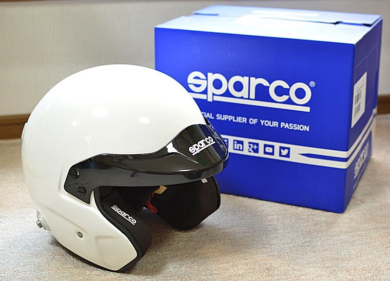 四輪用ヘルメット Sparco Pro Rj 3 Ar75ts