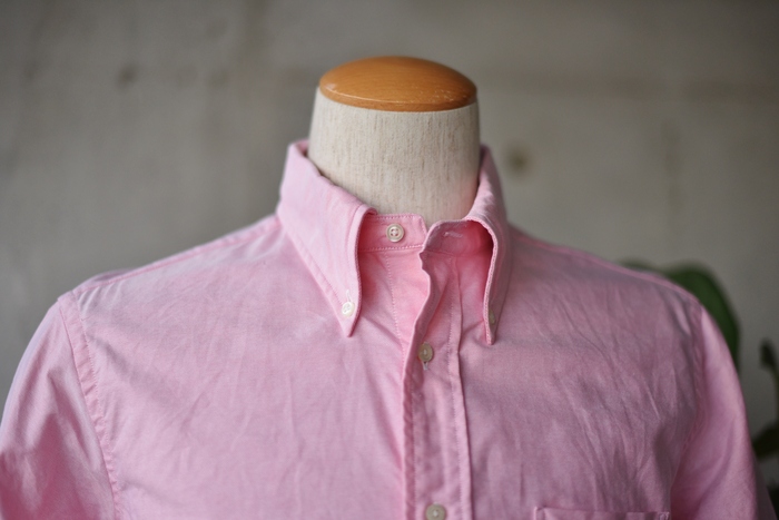 INDIVIDUALIZED SHIRTS ･･･ Light PINK Oxford B/D SHIRTS！★！_d0152280_0223383.jpg