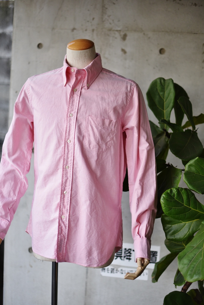 INDIVIDUALIZED SHIRTS ･･･ Light PINK Oxford B/D SHIRTS！★！_d0152280_0225243.jpg