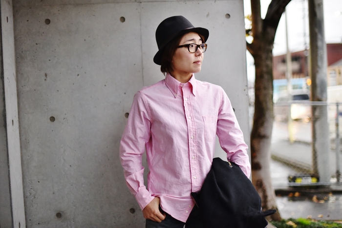 INDIVIDUALIZED SHIRTS ・・・ Light PINK Oxford B/D SHIRTS!★!_d0152280_0265561.jpg