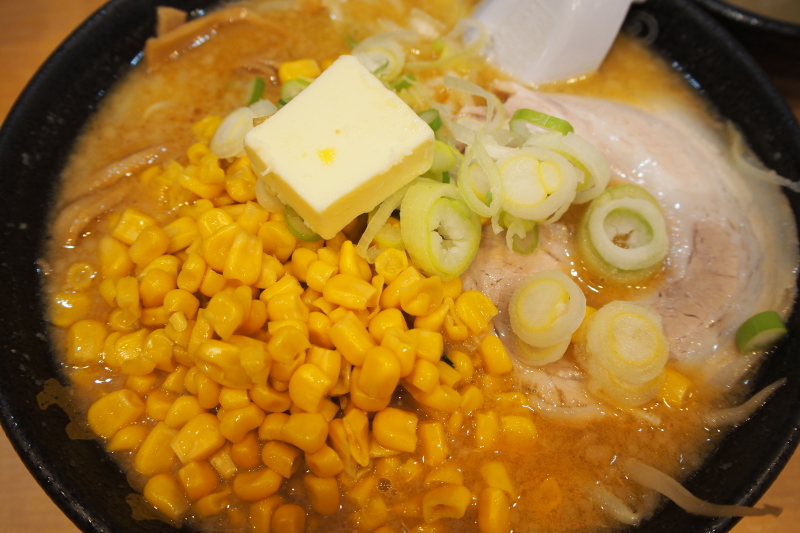 【千葉のラーメン】なりたけ 幕張店の、味噌らーめん＆味噌つけ麺_b0008655_18560374.jpg