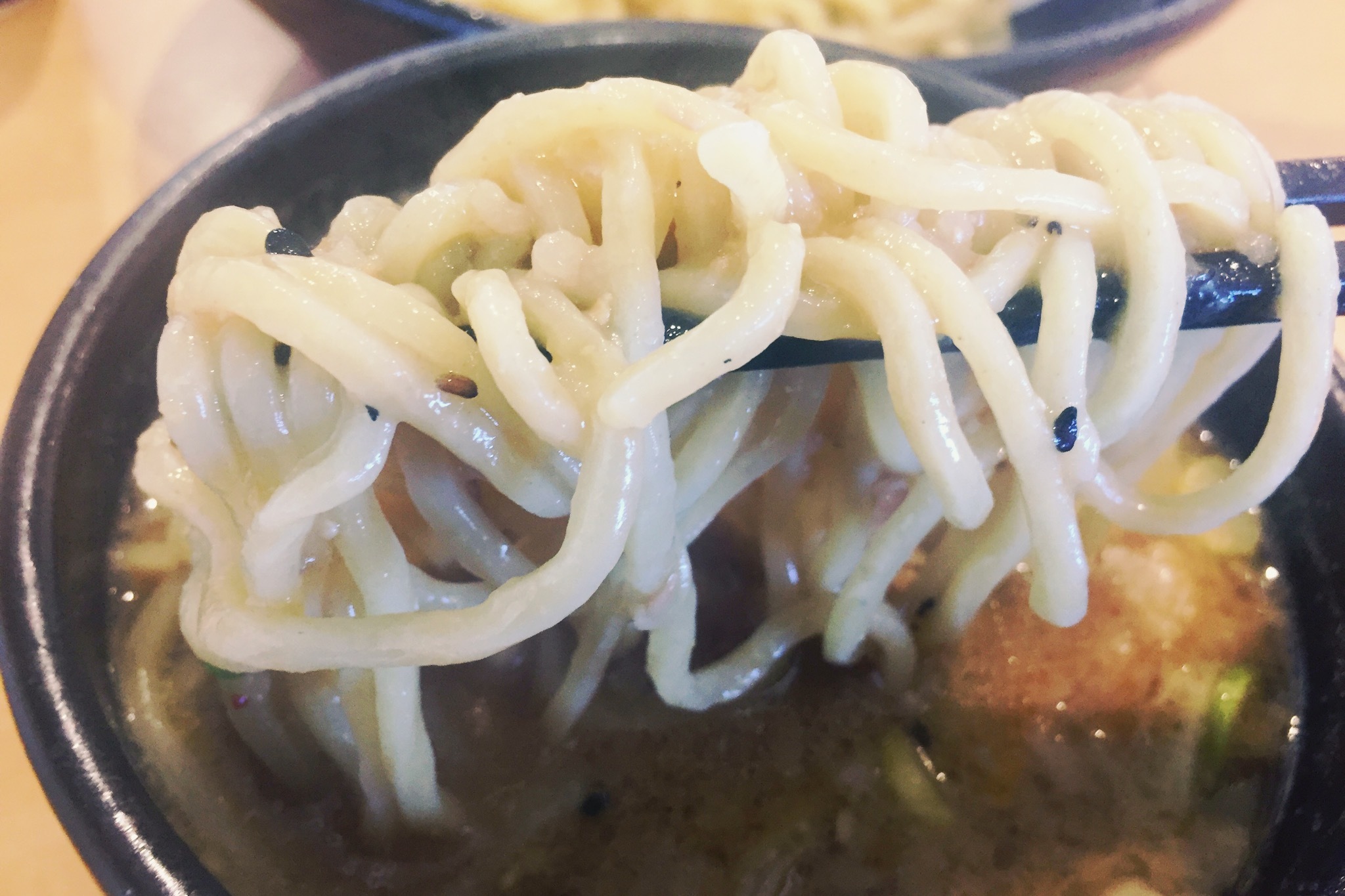 【千葉のラーメン】なりたけ 幕張店の、味噌らーめん＆味噌つけ麺_b0008655_19005324.jpeg