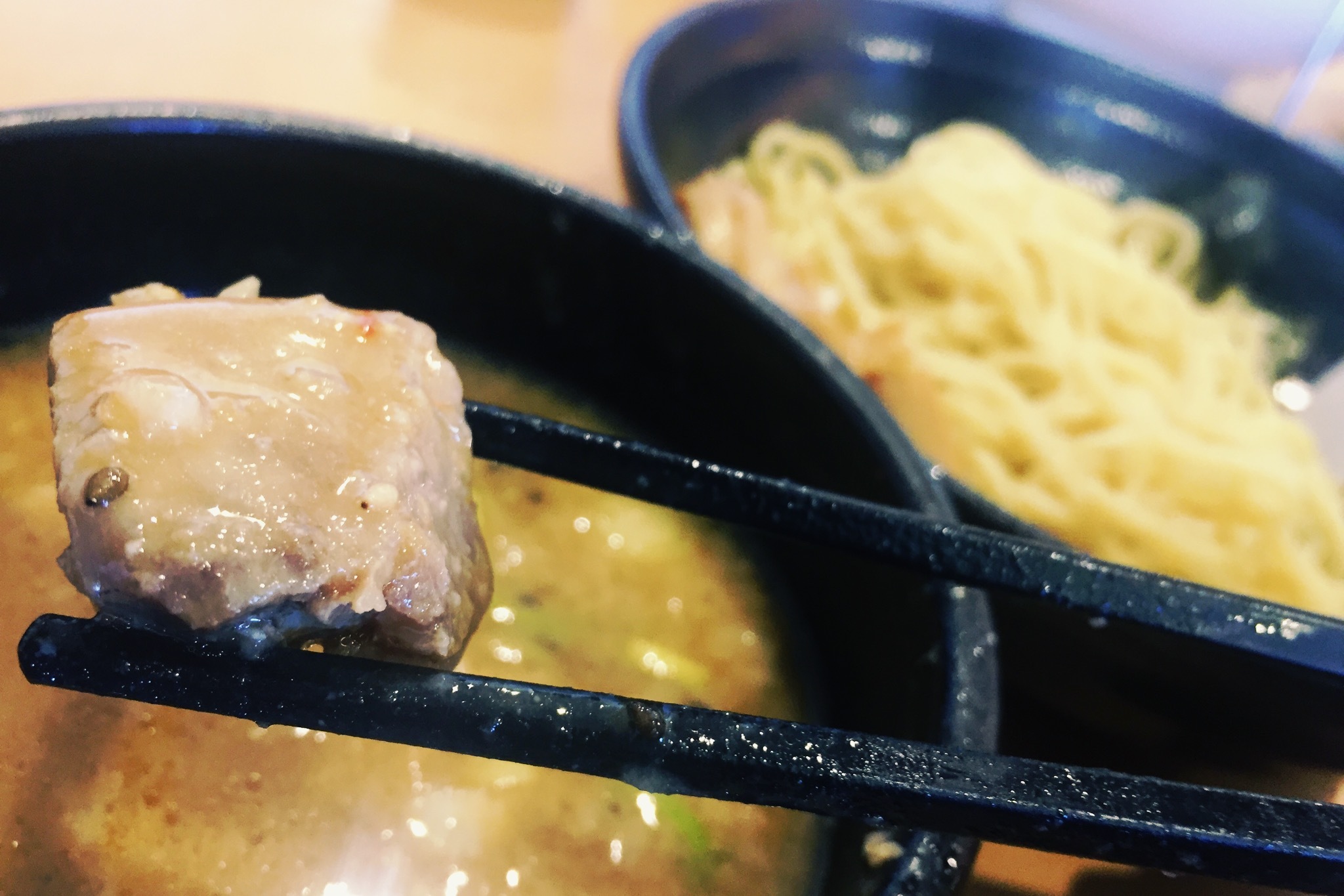 【千葉のラーメン】なりたけ 幕張店の、味噌らーめん＆味噌つけ麺_b0008655_19010822.jpeg