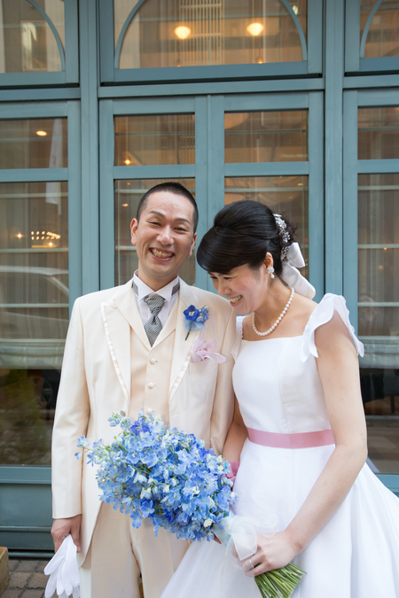 新郎新婦様からのメール ホテルモントレ銀座様の花嫁花婿さまより 花の夫婦 一会 ウエディングの花 新郎新婦様からのメール ホテルモントレ銀座様の花嫁花婿さまより 花の夫婦 一会 ウエディングの花