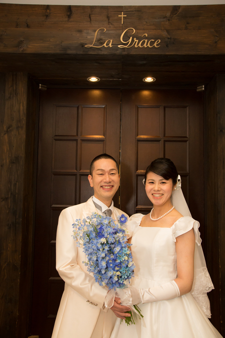 新郎新婦様からのメール ホテルモントレ銀座様の花嫁花婿さまより 花の夫婦2 一会 ウエディングの花 新郎新婦様からのメール ホテルモントレ銀座様の花嫁花婿さまより 花の夫婦2 一会 ウエディングの花