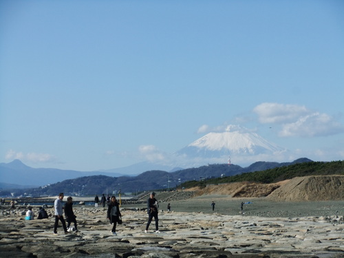 箱根駅伝..8区相模川_b0137932_1211745.jpg