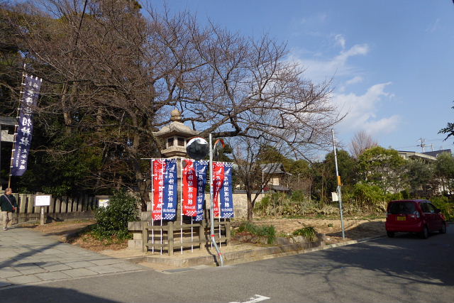 初詣、弓弦羽神社とその周辺、今夜は月と火星が大接近_a0030958_2249387.jpg