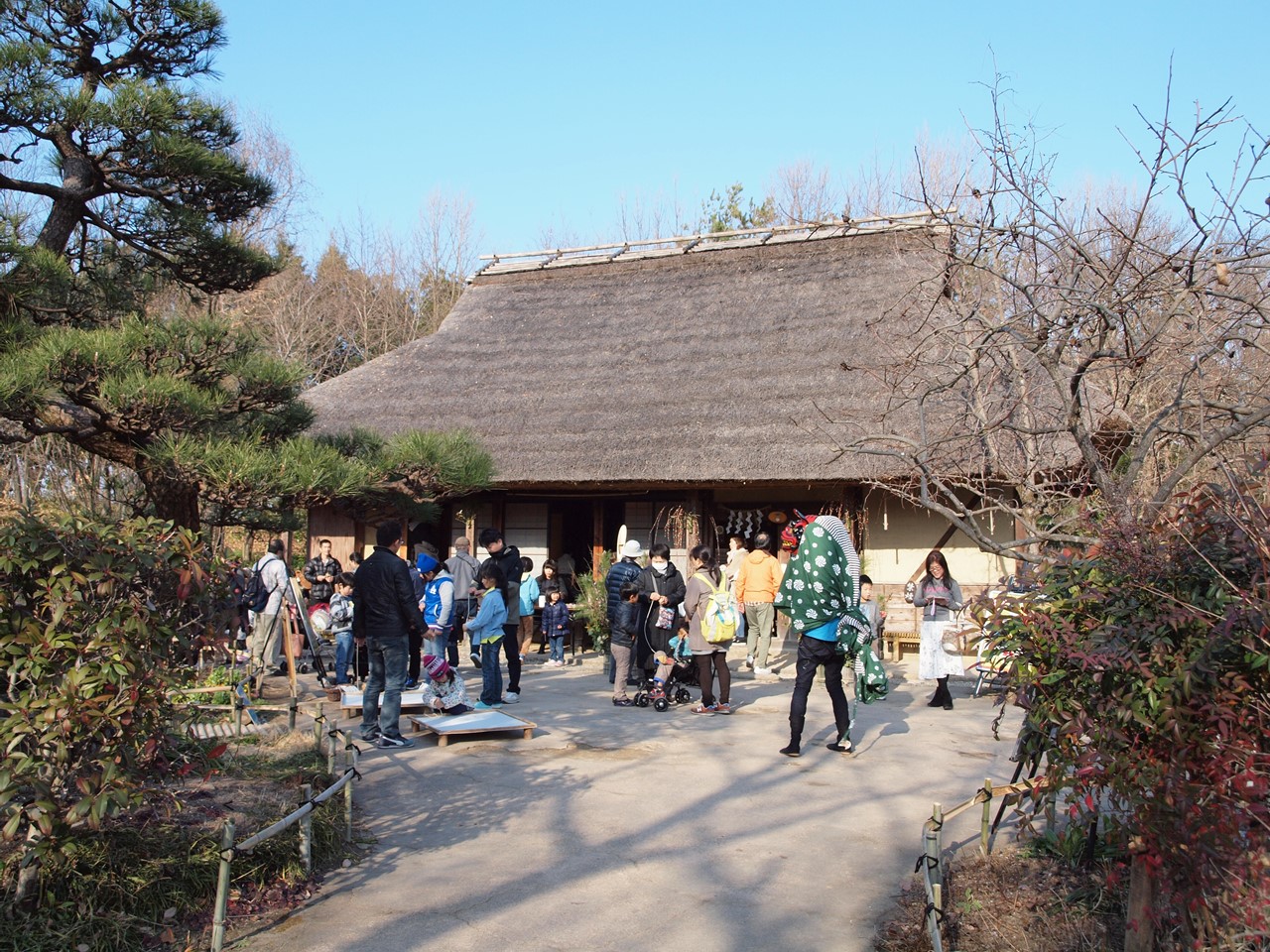 『新年最初の木曽川水園で・・・・・』_d0054276_20242615.jpg