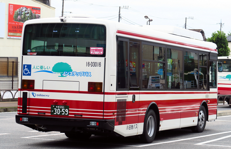 小田急バス Skg Lr290j2 研究所第二車庫 小田急バス Skg Lr290j2 研究所第二車庫