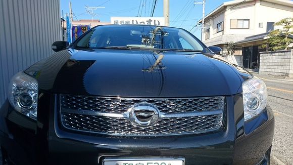 カローラ フィールダー ヘッドライト黄ばみ カーフィルム ボディコーティング 洗車 大阪 貝塚_a0197623_10172148.jpg