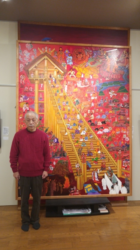 日本人で唯一モナ・リザを模写した作家「斎藤吾朗展」見学❣_f0361132_00020153.jpg