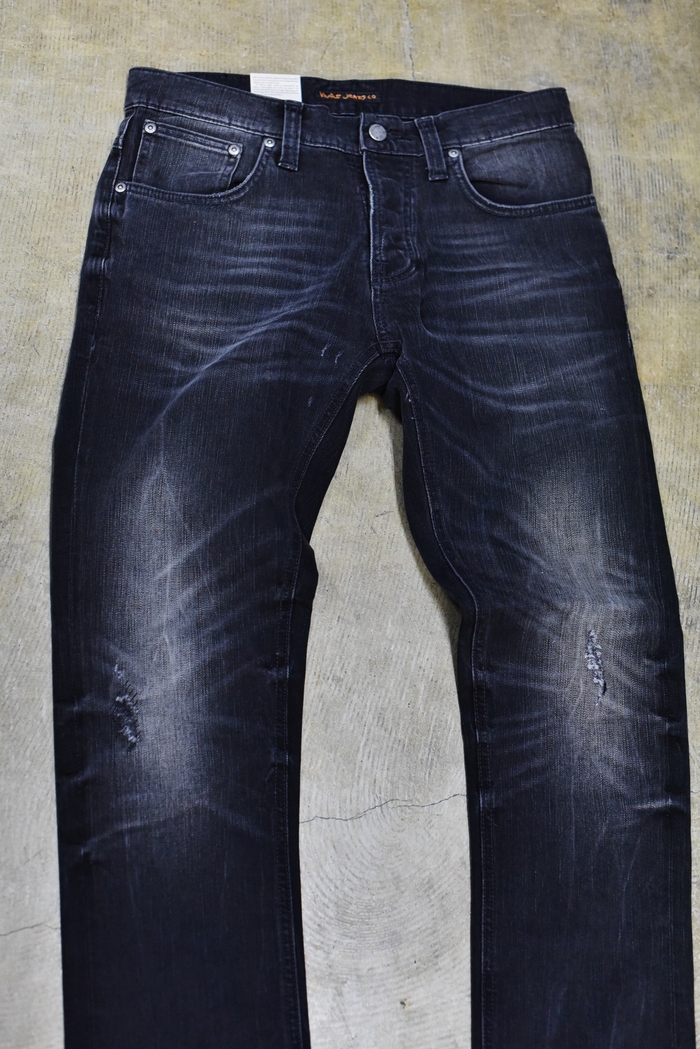 年始より色好く使い勝手好いDENIM を。。。NUDIE JEANS　GRIM TIM (NEW DAMAGE)☆★★_d0152280_20102490.jpg