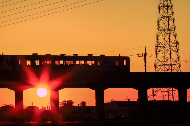 # Train at Sunset_b0181125_19210733.jpg