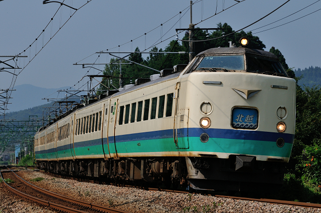 か*照様 485系 北越 北陸遠征の成果(2)・・・485系「北越」「雷鳥」 - ～茨木発