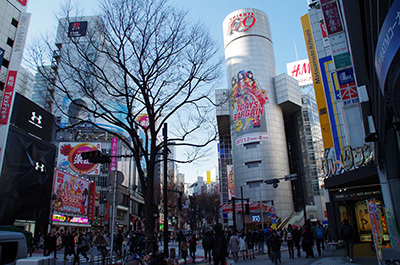 1月5日(木)今日の渋谷109前交差点_b0056983_16405583.jpg