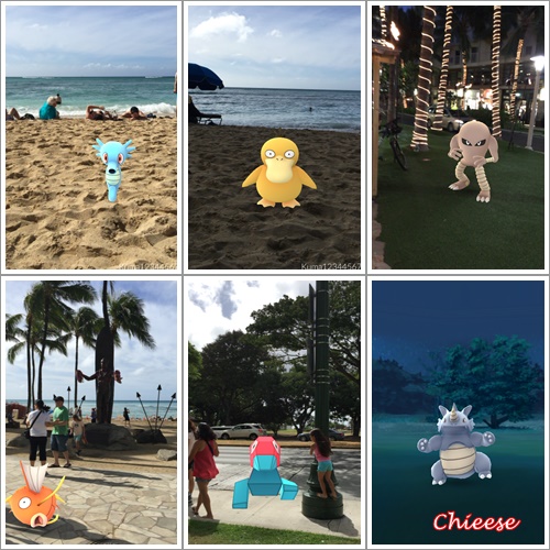 ハワイでポケモンgo Chieese Diary