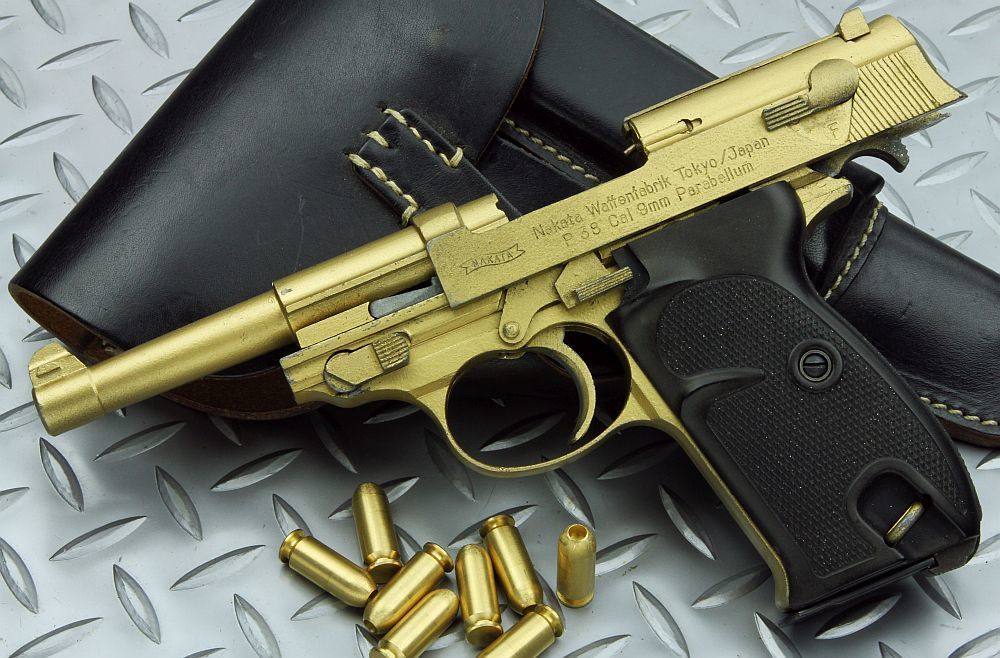 WALTHER P-38 & LUGER P-08 モデルガン カタログ付き