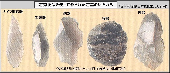 日本旧石器文化、その要であるナイフ形石器と細石刃。_d0003756_11512991.jpg