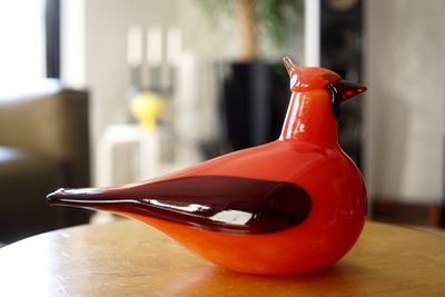 iittala Birds by Toikka -Red Cardinal : buckの気ままなblog。