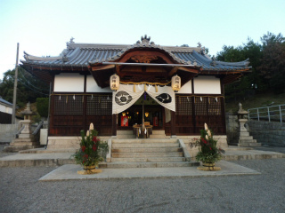 初詣　戸島神社と家で朝祝い_e0046477_2215563.jpg