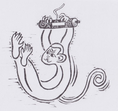 宇田川新聞 木版画展示室