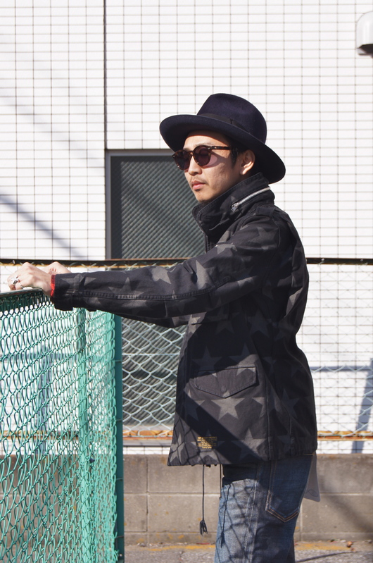 WACKO MARIA - M-65 STAR FIELD COAT. : dogdays☆underpass WACKO MARIA - M-65 STAR FIELD COAT. : dogdays☆underpass