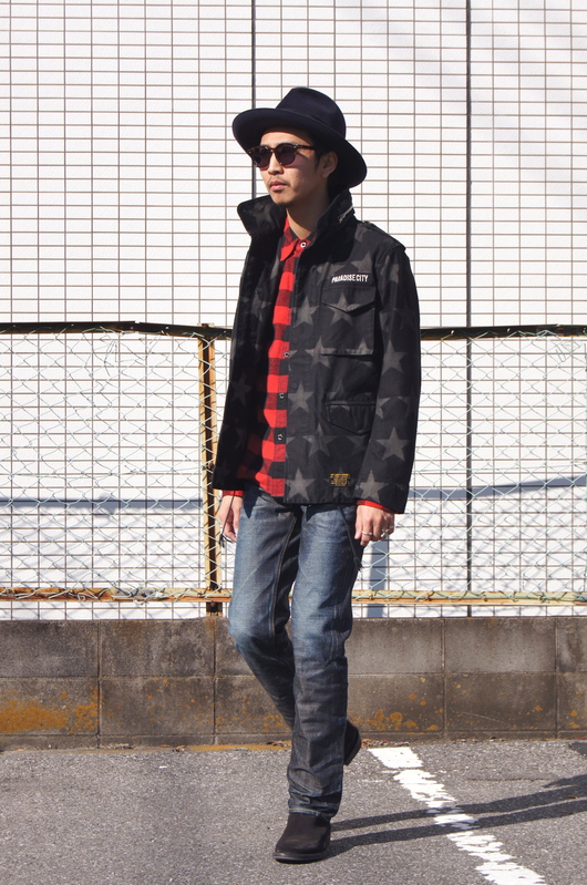 WACKO MARIA - M-65 STAR FIELD COAT. : dogdays☆underpass WACKO MARIA - M-65 STAR FIELD COAT. : dogdays☆underpass