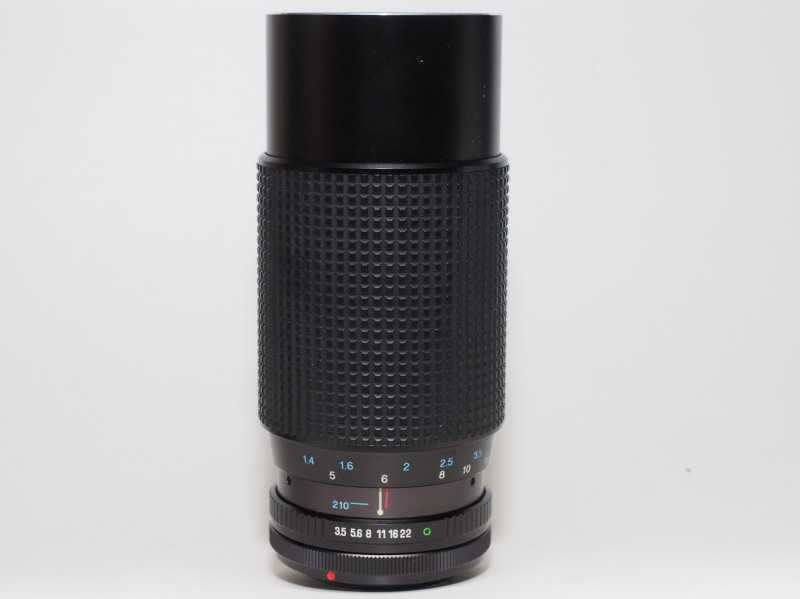 RMC Tokina 70-210mm F3.5 : オールドレンズをマウント