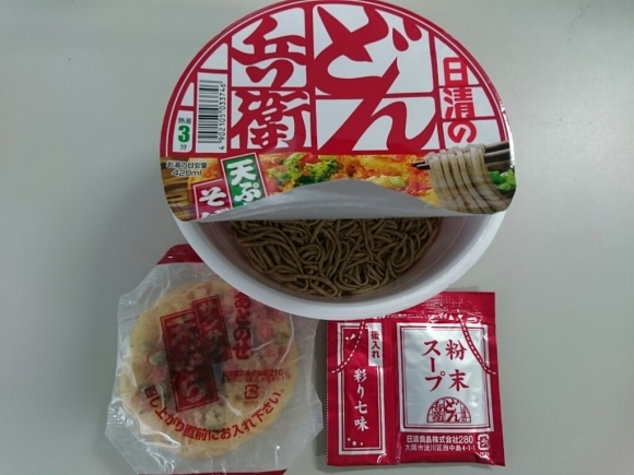 日清どん兵衛天ぷらそば¥95 & Others_b0042308_19351923.jpg
