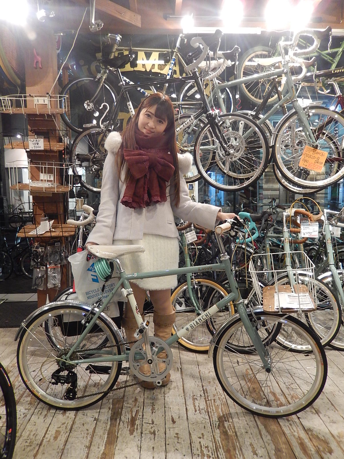 1月9日　渋谷　原宿　の自転車屋　FLAME bike前です_e0188759_18282839.jpg