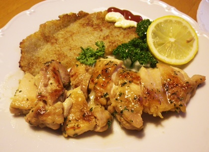 チキンもも肉のステーキ_b0312424_6852.jpg