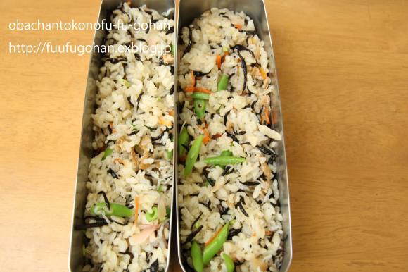 散らし寿司弁当_c0326245_11500556.jpg