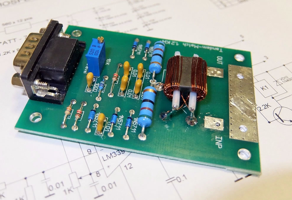 1KW LDMOS アンプの製作 SWR Detector : JA1BOP's RADIO ON AIR !