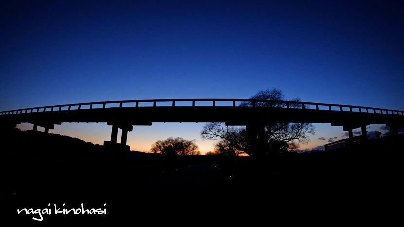 蓬莱橋夕景　2017初撮り_e0243382_22261262.jpg