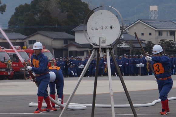 ２０１７みやま市消防出初式（ポンプ操法・第二線延長まで）・千寿の楽しい歴史_a0137997_1427464.jpg