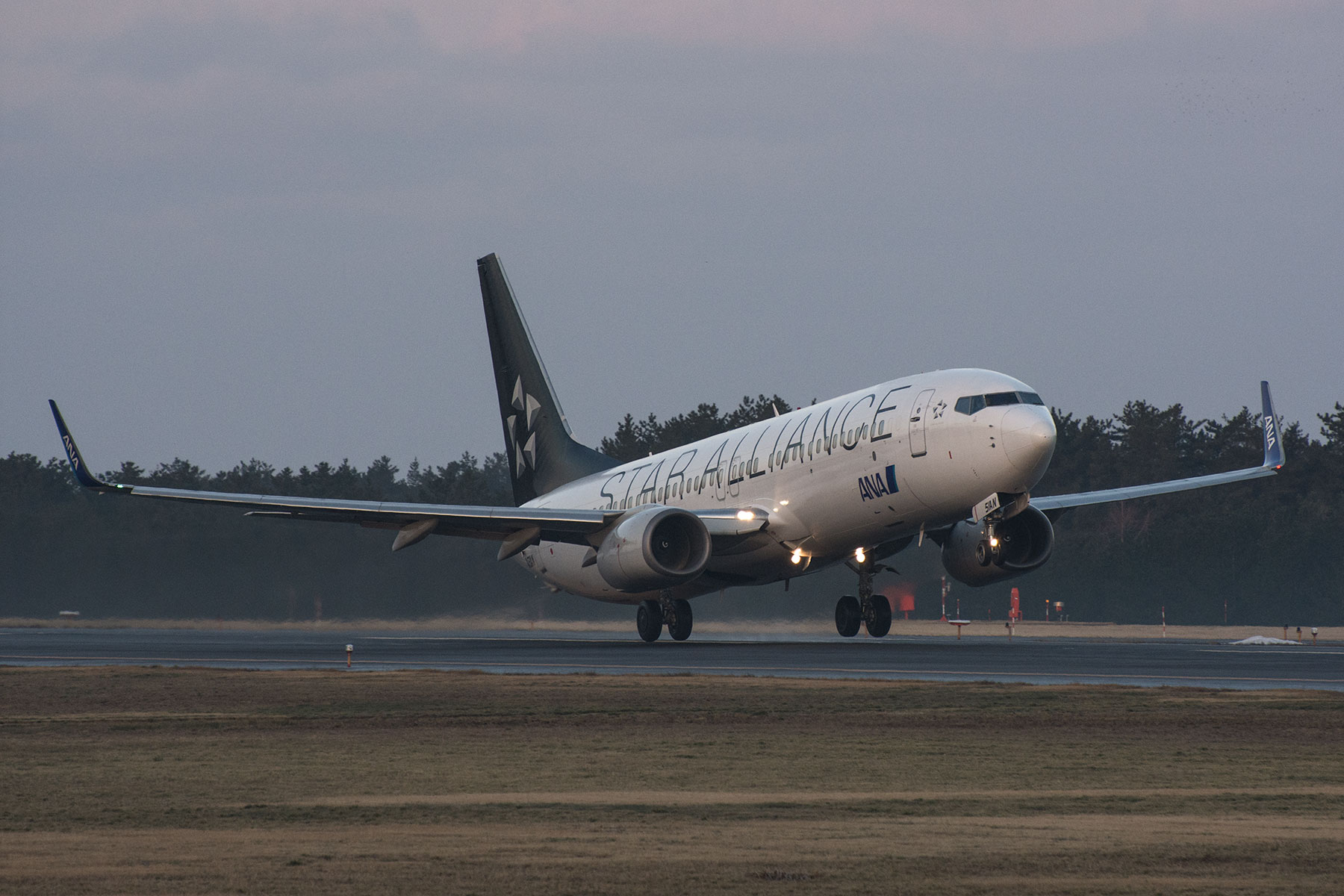 BOEING 737-800 / JA51AN - Star Alliance - : SKY LOUNGE BOEING 737-800 / JA51AN - Star Alliance - : SKY LOUNGE