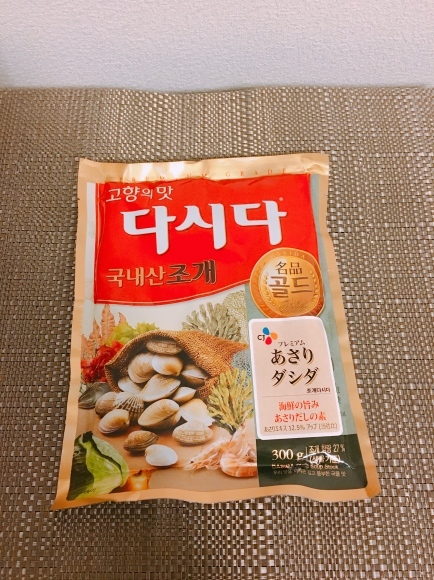 やっと出会えた調味料 あさりダシダ 私の韓国料理ブーム中 W かおイチゴ