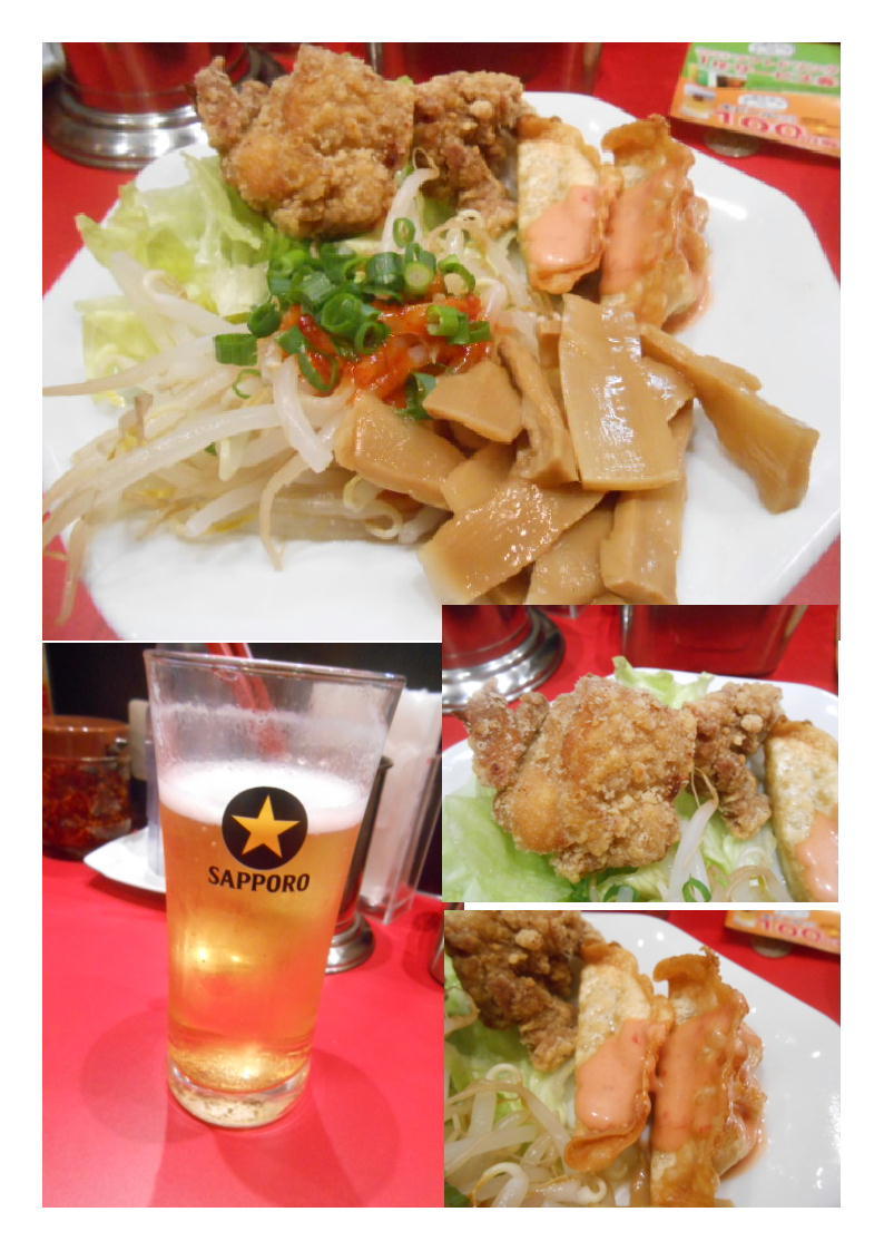 新宿での仕事終わり、時間も遅いので新宿で食事、当然チョイのみ。新しい店「炒王・チャオ飲みセット」_b0142232_04571936.jpg