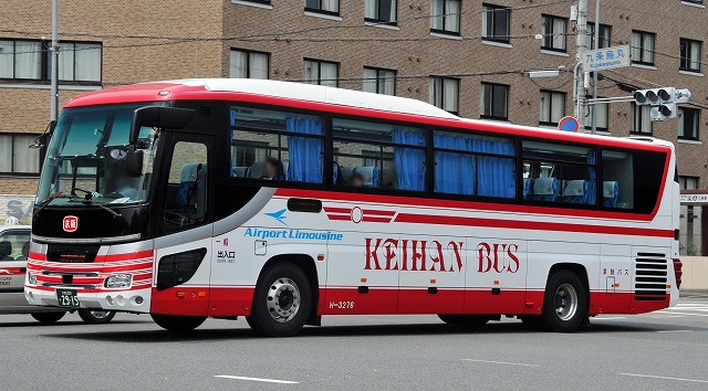 京阪バス～セレガHD H-3276 : 撮影劇場