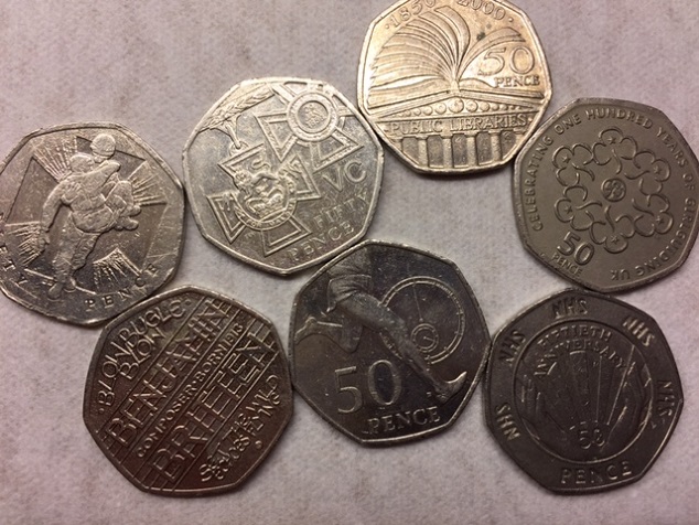 50ペンス硬貨の裏は要チェック ロンパラ London パラダイス 50ペンス硬貨の裏は要チェック ロンパラ London パラダイス