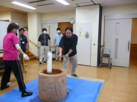 2017年1月20日　土浦市福祉センター「長嶺」餅つき大会　　その16_d0249595_14352051.jpg