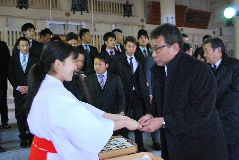 福井ミラクルエレファンツ 必勝祈願_f0067122_10151483.jpg