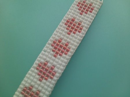 ビーズ織り ハート 黒猫屋のにくきゅう