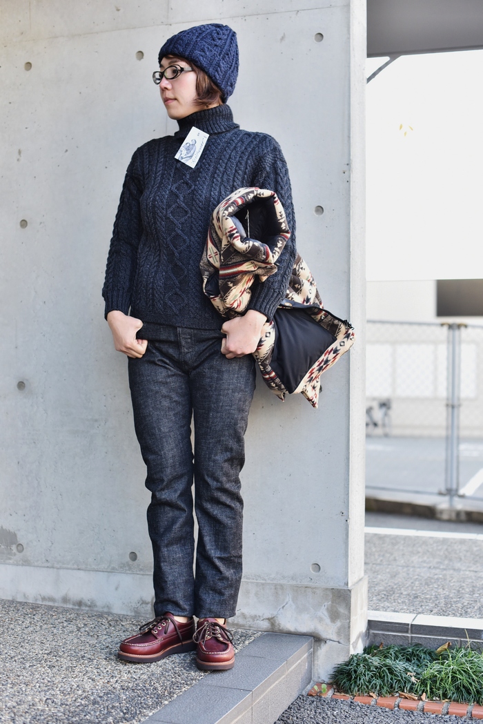 名品KNIT です。。。Guernsey Woollens Knitwear ・・・ CABLE KNIT TURTLE!★!_d0152280_5452144.jpg