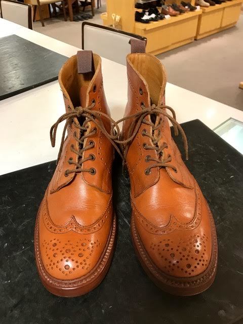 美品】Trickers トリッカーズ M2580 シーシェイドUK9 靴 ブーツ 靴