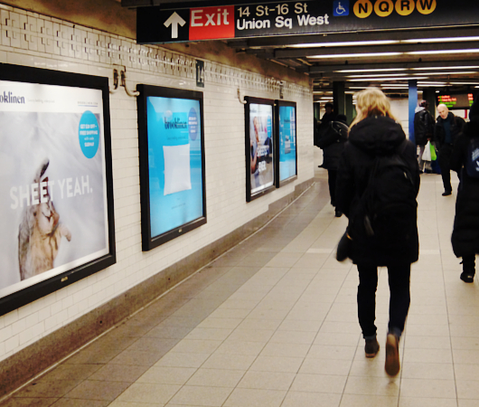 NYの地下鉄で見かけた可愛い猫ちゃんの広告ポスター_b0007805_11493945.jpg
