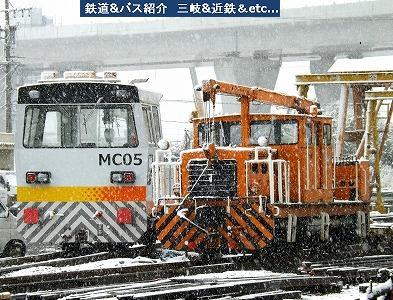 『vol.3222    1/14 三岐鉄道保々車両区の様子　雪!』_e0040714_20572260.jpg