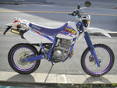 お勧めの中古車 ヤマハ TT250R(青)_e0218639_23545626.jpg